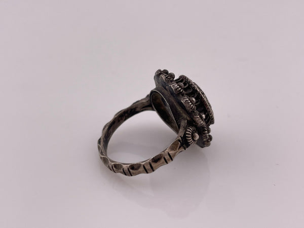 size 6.5 sterling silver poison locket ring **AS IS**