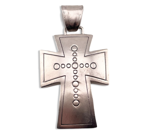 sterling silver cross pendant