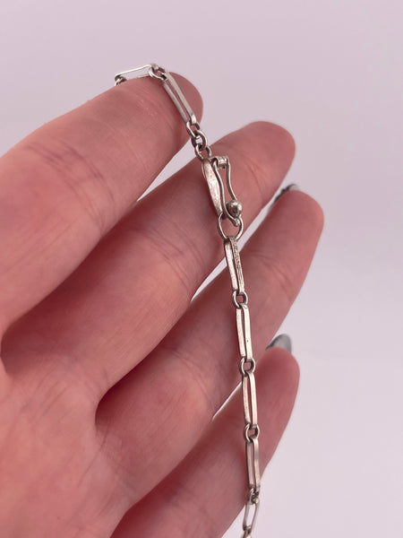 sterling silver 18" purple spiny oyster necklace