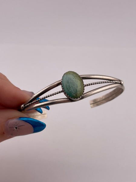 sterling silver turquoise cuff bracelet