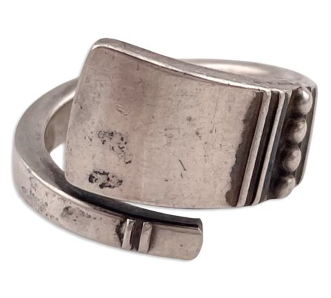 size 6.25 sterling silver Reed & Barton spoon ring