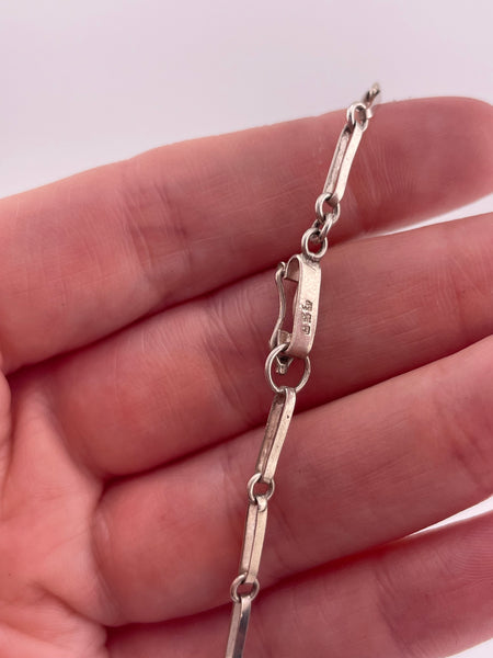 sterling silver 18" purple spiny oyster necklace