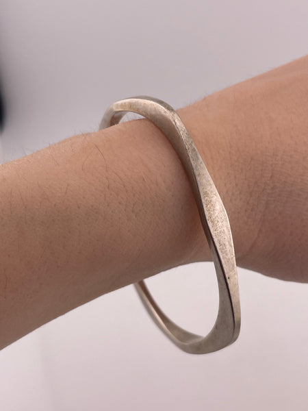 sterling silver Swedish Alton stoneless bangle bracelet