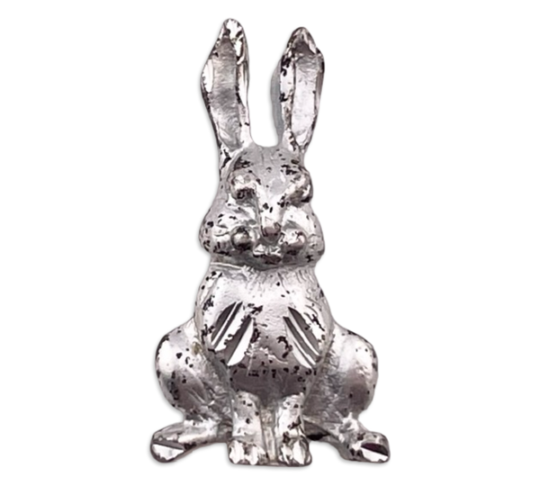 sterling silver bunny rabbit pendant