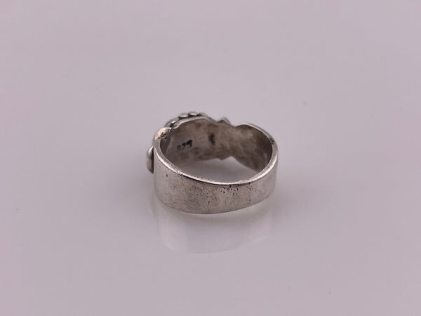 size 6.75 sterling silver moonstone ring