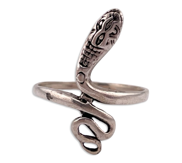 size 9.25 sterling silver snake ring