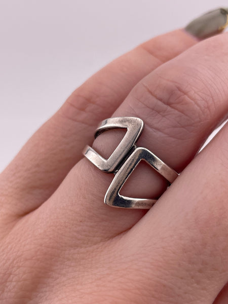 size 6.25 sterling silver stoneless ring