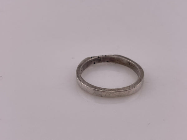 size 9.75 sterling silver "Ashley" name ring