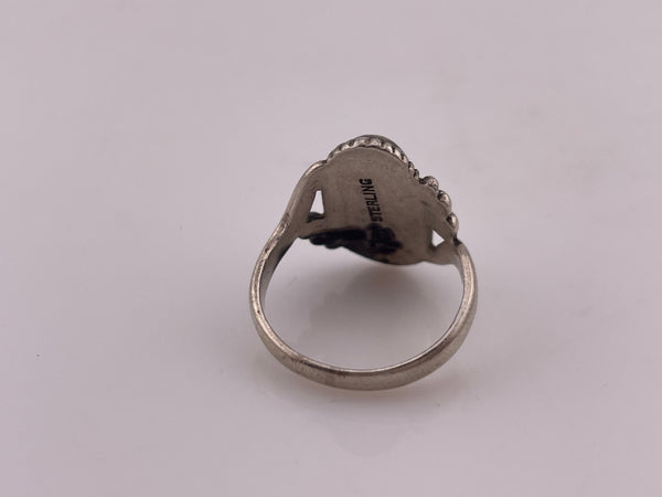 size 6.5 sterling silver Bell Trading Post turquoise ring