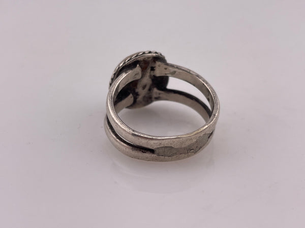 size 10.75 sterling silver turquoise ring