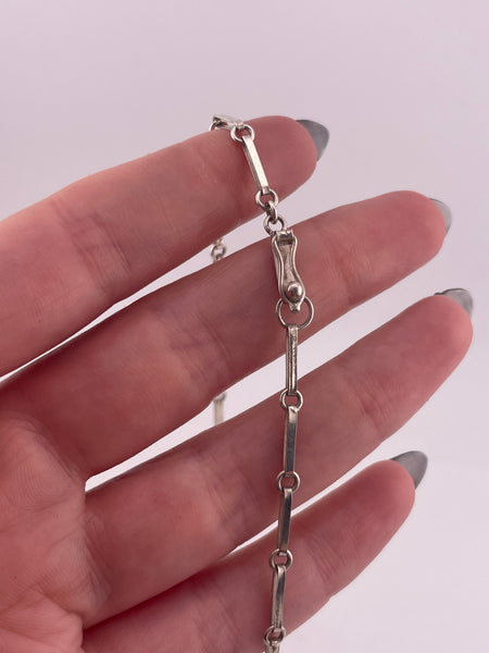 sterling silver 18" purple spiny oyster necklace