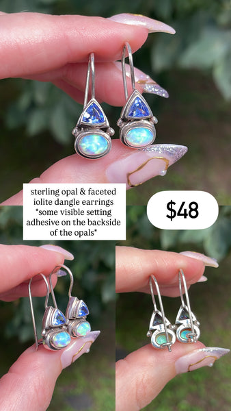 RESERVED PRIVATE LISTING -- sterling silver earrings x 2 A2