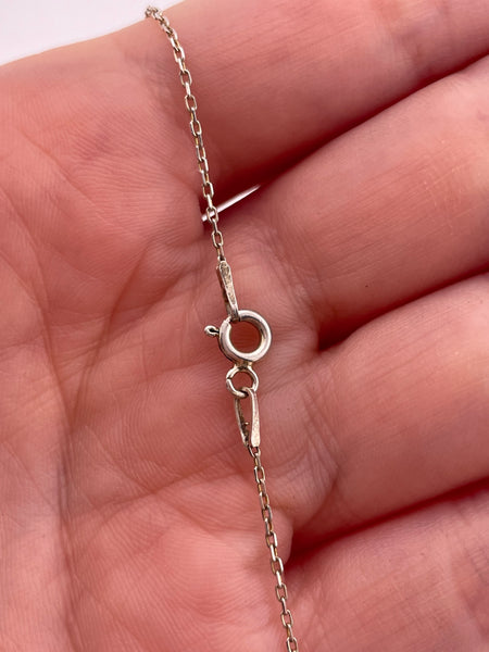 sterling silver 'Katherine' name necklace