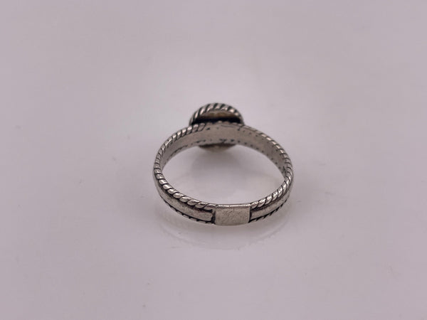 size 8 sterling silver amethyst ring