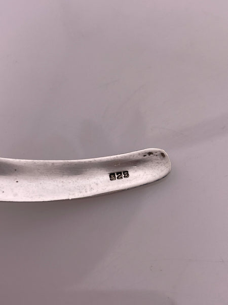 sterling silver torque collar necklace