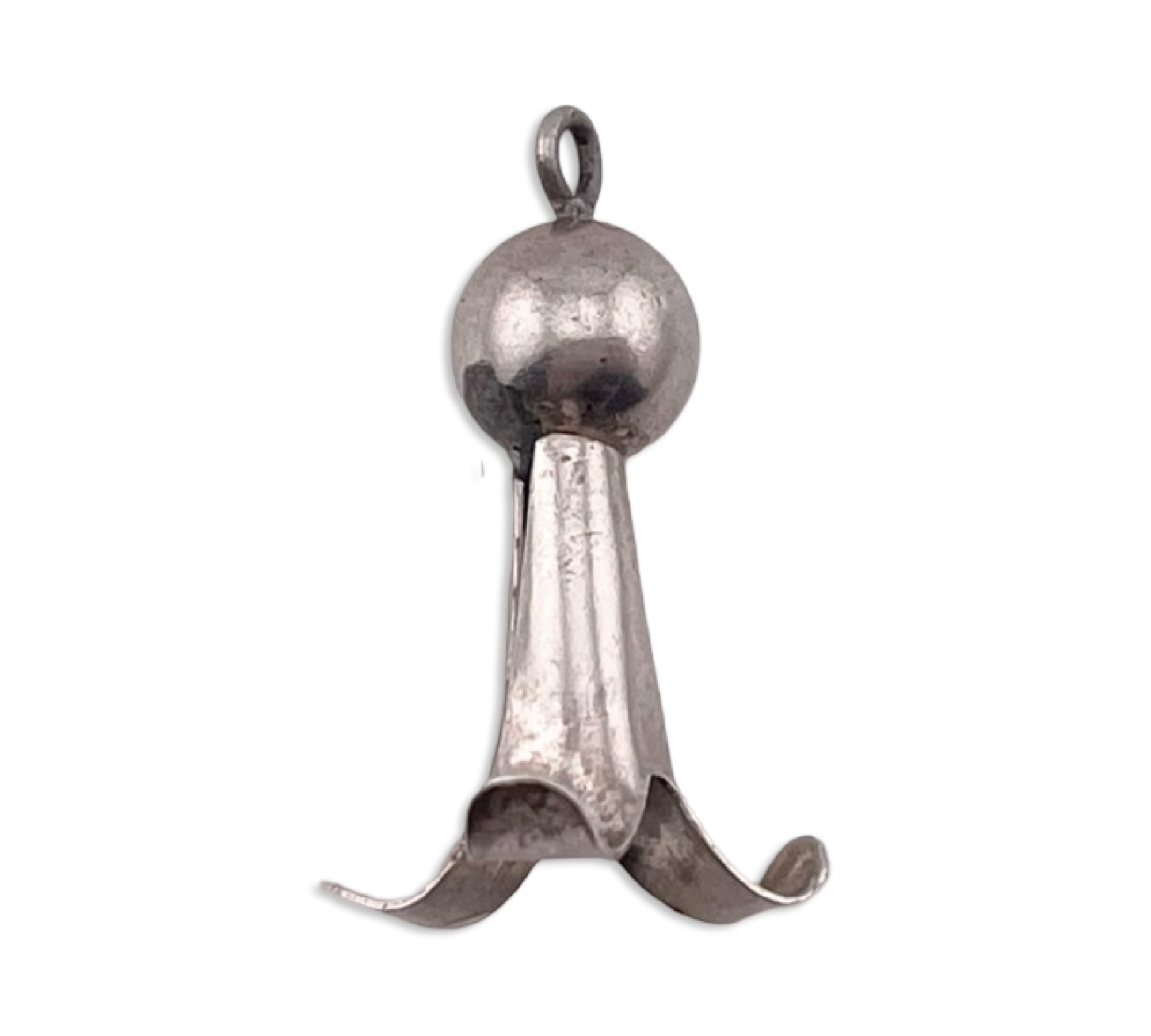 sterling silver squash blossom pendant