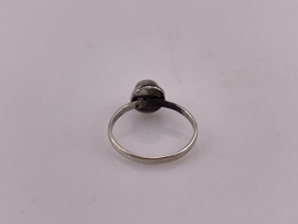 size 5.5 sterling silver amethyst ring