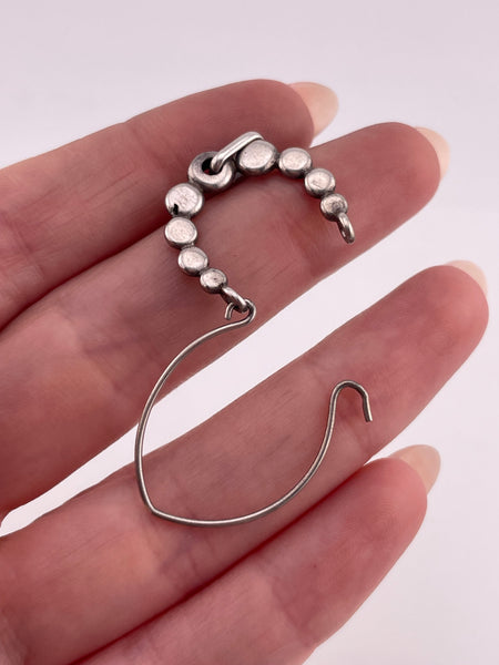 sterling silver charm holder pendant