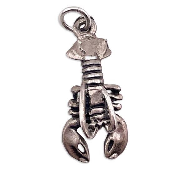 sterling silver lobster pendant ***Claws wiggle***