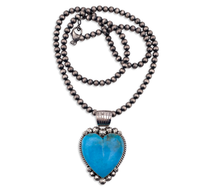 ネックレス・ペンダント Navajo Symbol Heart Pendant Necklace #6762 Navajo Sterling Silver Heart Pendant Signed - Etsy Israel