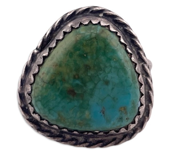 size 6.25 sterling silver turquoise ring