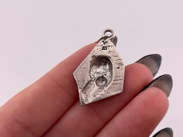 sterling silver religious Jesus pendant