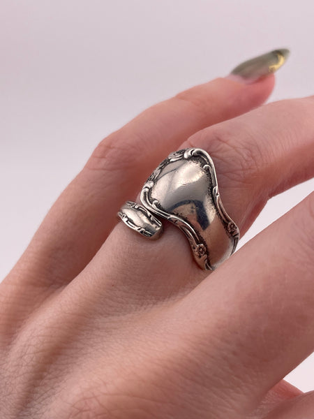 size 6.25 sterling silver Reed & Barton spoon ring