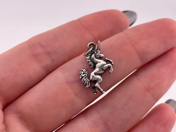 sterling silver small retired James Avery unicorn pendant