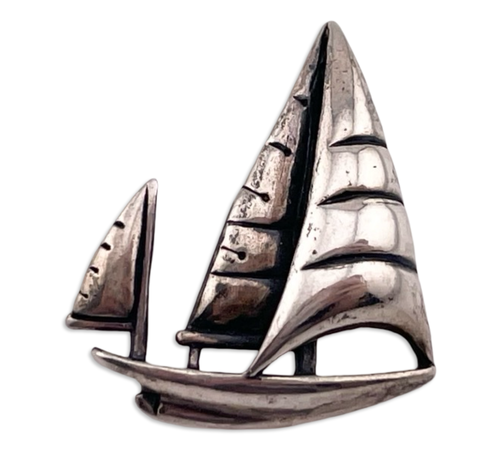 sterling silver sailboat pendant