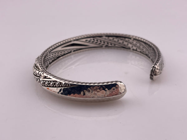 sterling silver Jai by John Hardy stoneless cuff bracelet