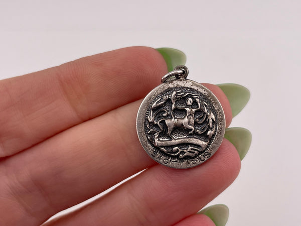 sterling silver Danecraft Sagittarius the Archer zodiac sign pendant