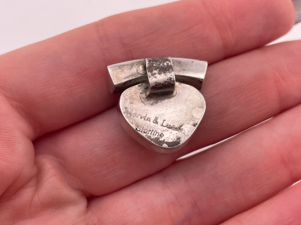 sterling silver turquoise pendant