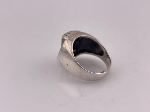 size 7 sterling silver King Tut ring