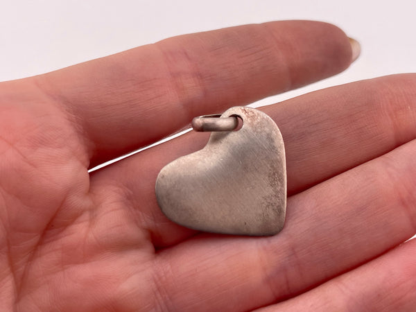 sterling silver heart pendant