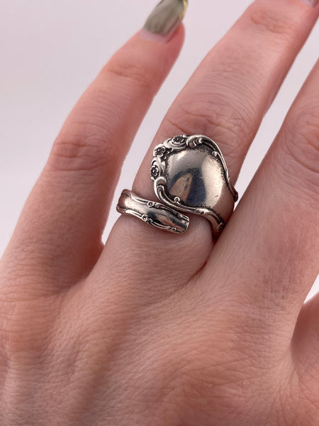 size 6.25 sterling silver Reed & Barton spoon ring