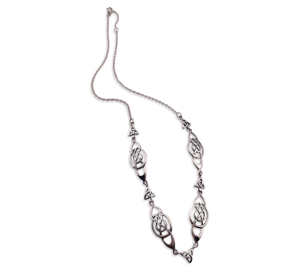 sterling silver Celtic knot necklace