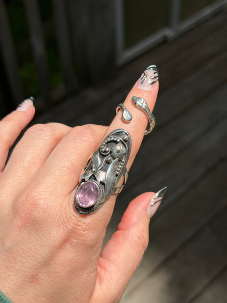RESERVED PRIVATE LISTING -- sterling silver rings x 2 A7