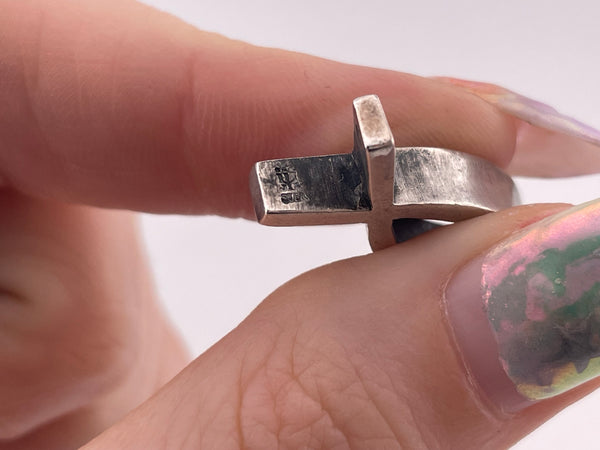 sterling silver James Avery Ichthus religious pendant