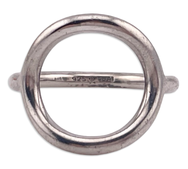 size 6.25 sterling silver Silpada open circle ring