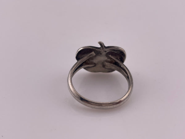 size 5.75 sterling silver apple ring
