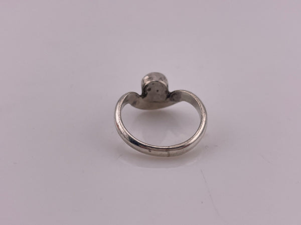 size 5.5 sterling silver turquoise ring