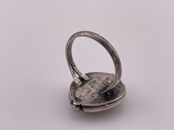 size 7.75 sterling silver turquoise ring