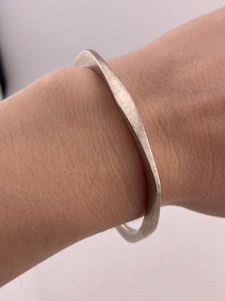 sterling silver Swedish Alton stoneless bangle bracelet
