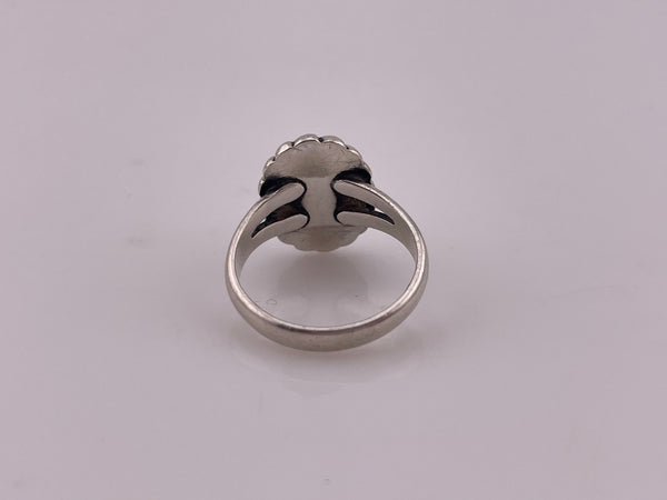 size 6.5 sterling silver Bell Trading Post turquoise ring **AS IS**