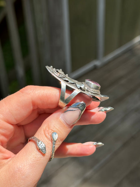 RESERVED PRIVATE LISTING -- sterling silver rings x 2 A7