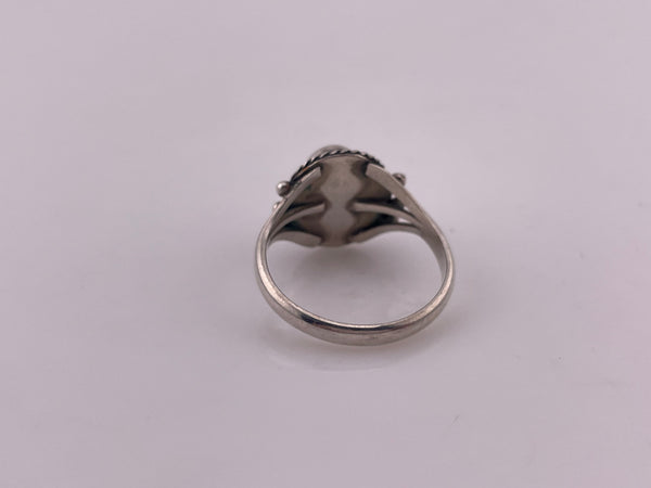 size 7.25 sterling silver amethyst ring