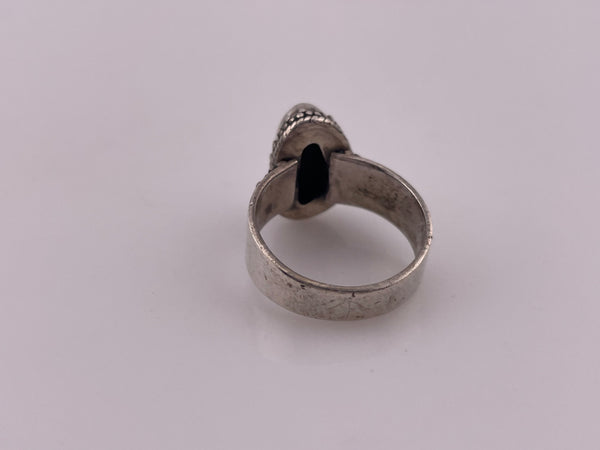 size 5.75 sterling silver opal ring **AS IS**