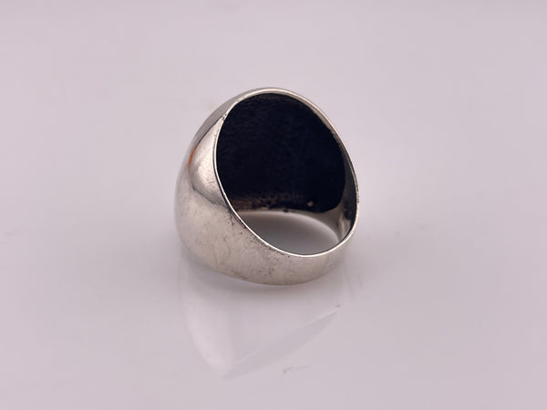 size 10 sterling silver Ankh cross ring