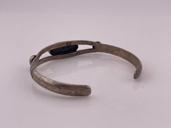 sterling silver turquoise cuff bracelet