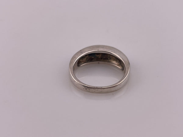 size 6 sterling silver lapis ring